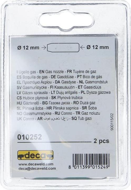 Produktbild Deca Gasdüse konisch Ø 12 mm