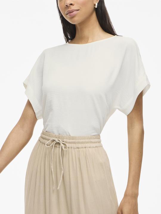 Produktbild Vila Rundhals Oberteil mit kurzen Ärmeln (40)