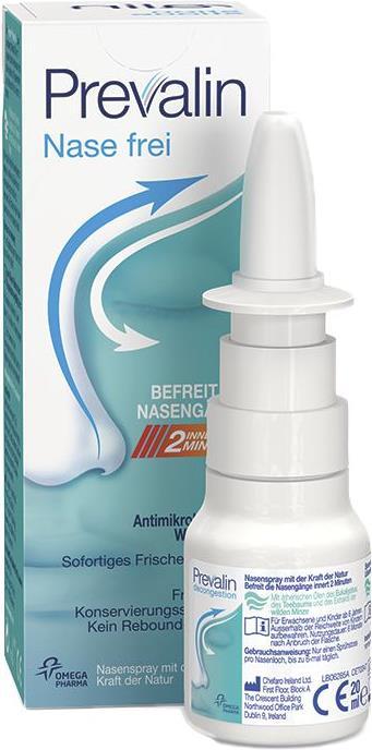 Actual product image Prevalin Spray nose free decongestant effect (1 pcs.)