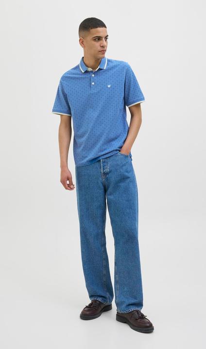 Produktbild Jack & Jones All Over Print Polokragen Poloshirt Poloshirt (XS)