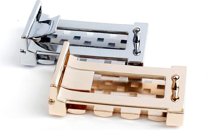 Actual product image Anthoni Crown Adjustable 3D-Look Leather Belt with Removable Closure (75)