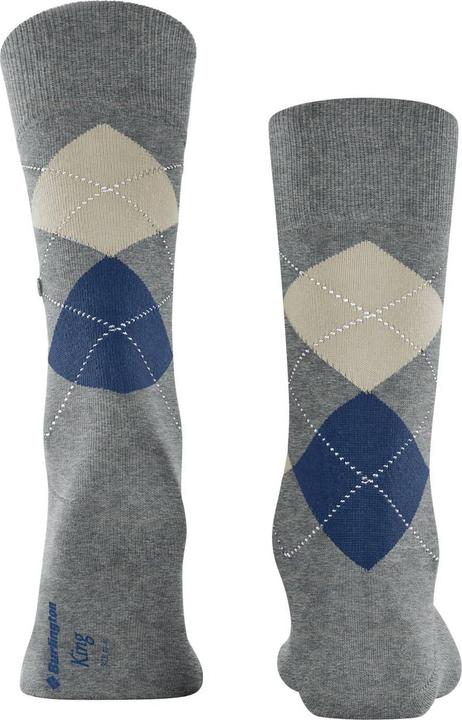 Immagine prodotto Burlington Calzini Casual King - 20100 (confezione da 3, 40 - 46)
