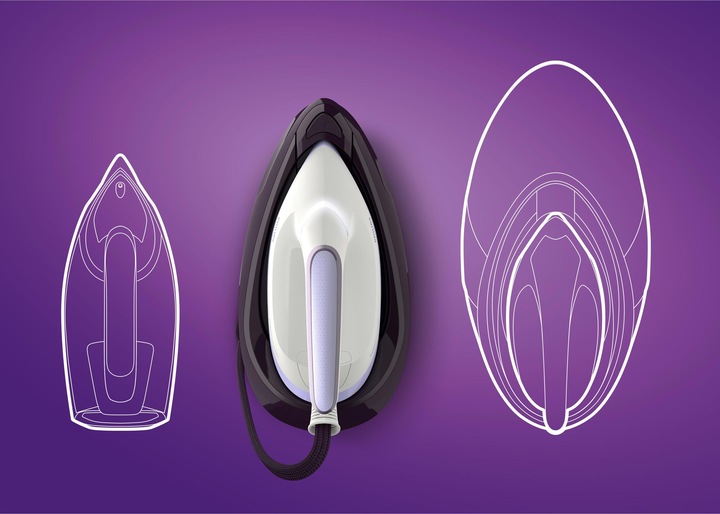 Actual product image Philips PSG6024/30 iron (2400 W, 500 g/min)