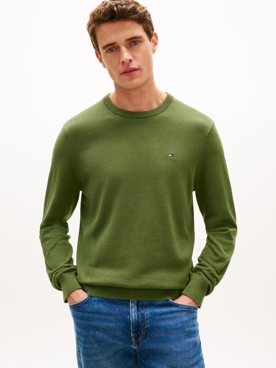 Produktbild Tommy Hilfiger Essentieller Baumwoll-Crewneck-Pullover (M)