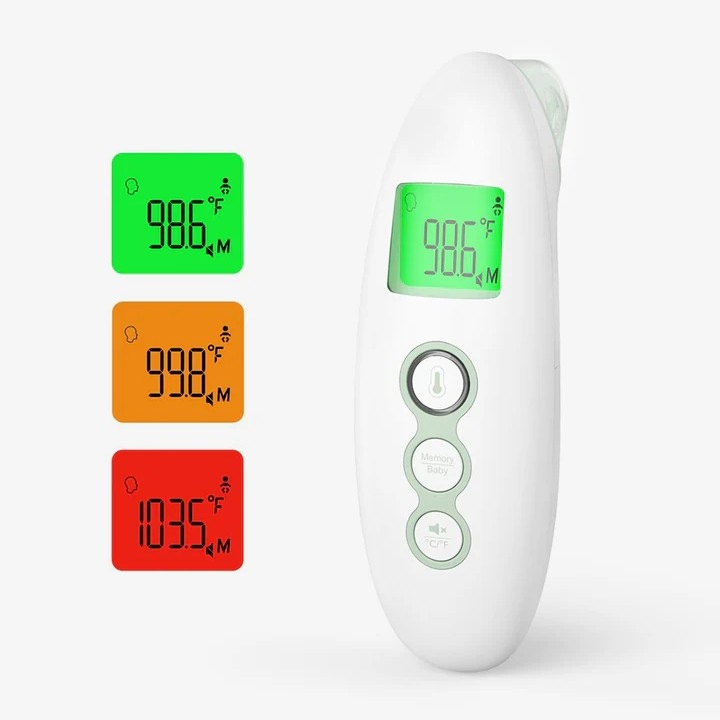 Productafbeelding Momcozy TH001 | Bezdotykowy termometr do czoła i ucha | (Contactloos)