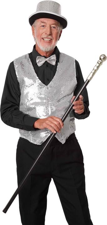 Immagine prodotto tectake Gilè da uomo con paillettes (M)