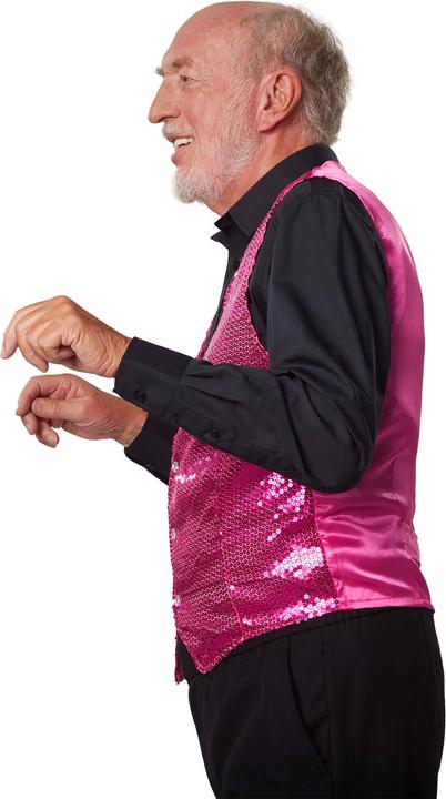 Immagine prodotto tectake Gilè da uomo con paillettes (M)