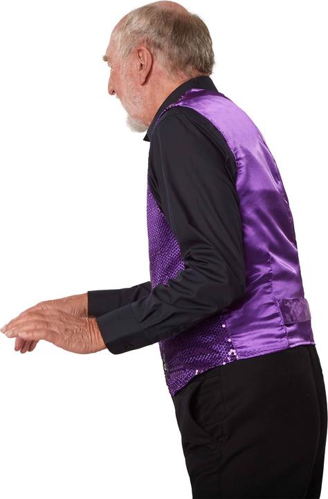 Immagine prodotto tectake Gilè da uomo con paillettes (M)
