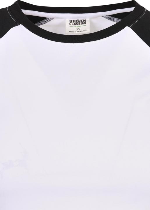 Produktbild Urban Classics Ladies Organic Stretch Short Retro Baseball Tee (5XL)