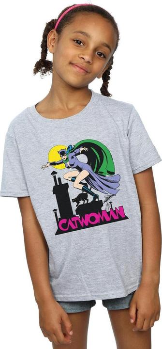 Produktbild Catwoman Text Logo TShirt Mädchen (152, 158)