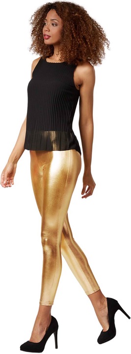 Produktbild tectake Metallic-Leggings (XL)