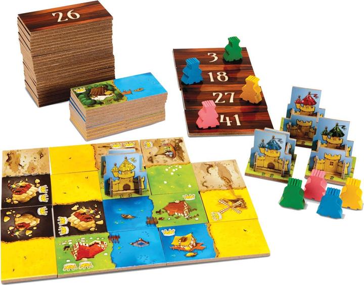Actual product image Blue Orange Kingdomino (Dutch, English, French, German, Italian, Polish, Spanish, 2 - 4 Players)