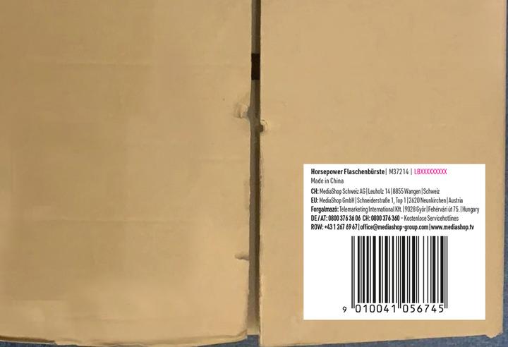 Produktbild MediaShop Horsepower Scrubber Bürste (1 Stk.)