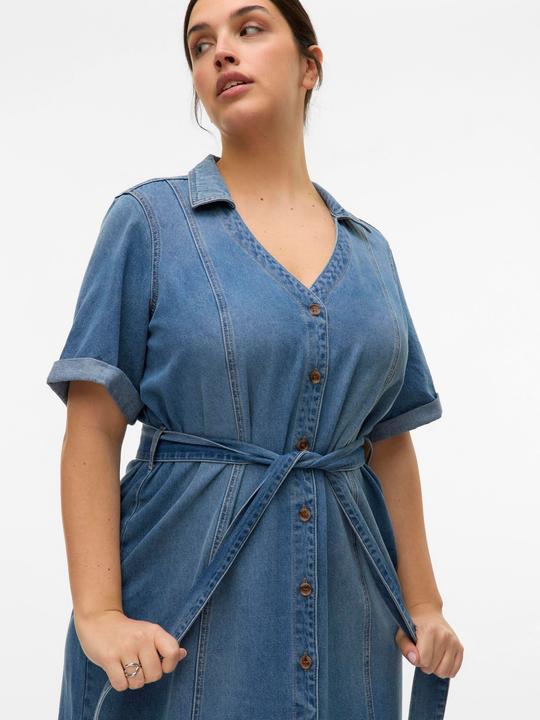 Actual product image Vero Moda VMCTRYLLA Midikleid Jeanskleid (54)