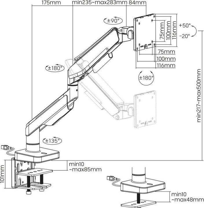 Image du produit Xantron MA-HD-RGB (Tables, 49")