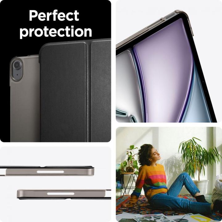 Actual product image Spigen Smart Fold Case for iPad Air 13" 2024 - Black (Apple iPad Air 13 2024)