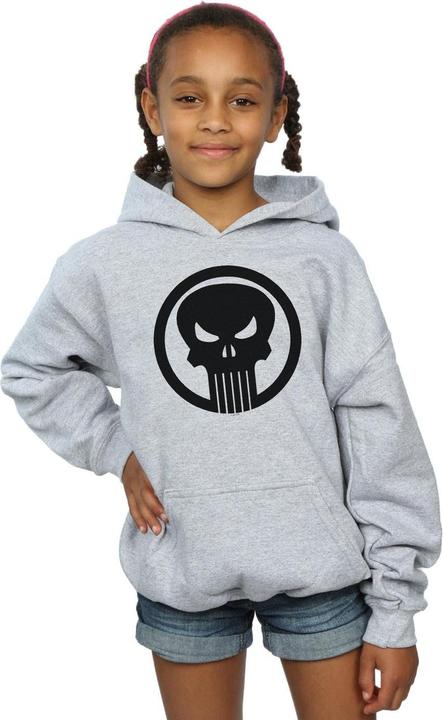 Image du produit - Sweat à capuche THE PUNISHER SKULL CIRCLE - Fille (140, 146)
