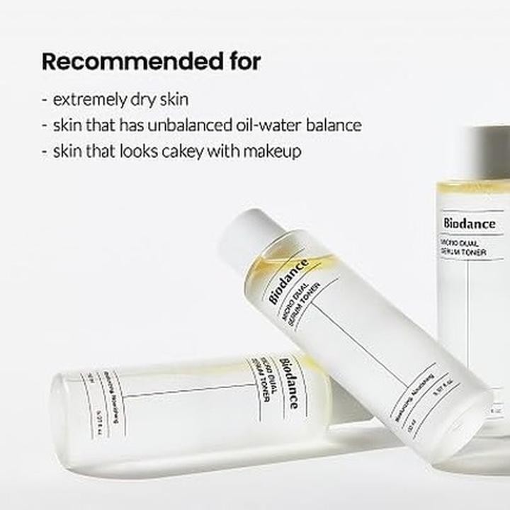 Actual product image Biodance Biodanc Micro Dual Serum Toner 150ml - Two-Phase Facial Toner (Face toner, 150 ml)