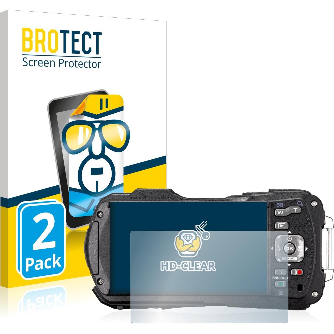 BROTECT Schutzfolie Displayschutz Displayschutzfolie Folie Klar Transparent (Displayschutz, WG-70), Kameraschutz, Transp...