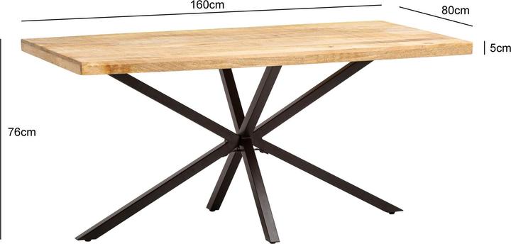 Actual product image Wohnling 160x80x76 (160 x 80 x 76 cm)