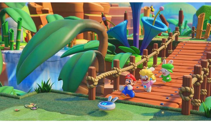 Actual product image Ubisoft Bundle Mario Rabbids Kingdom Battle (Gold) + Wireless Pro Pad X (Switch)
