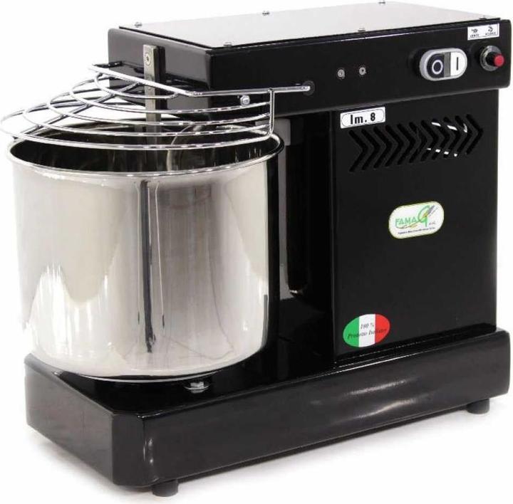 Immagine prodotto Famag IM823010V Spiralkneter mit 10 Geschwindigkeiten8 kg, Schwarz (350 W)