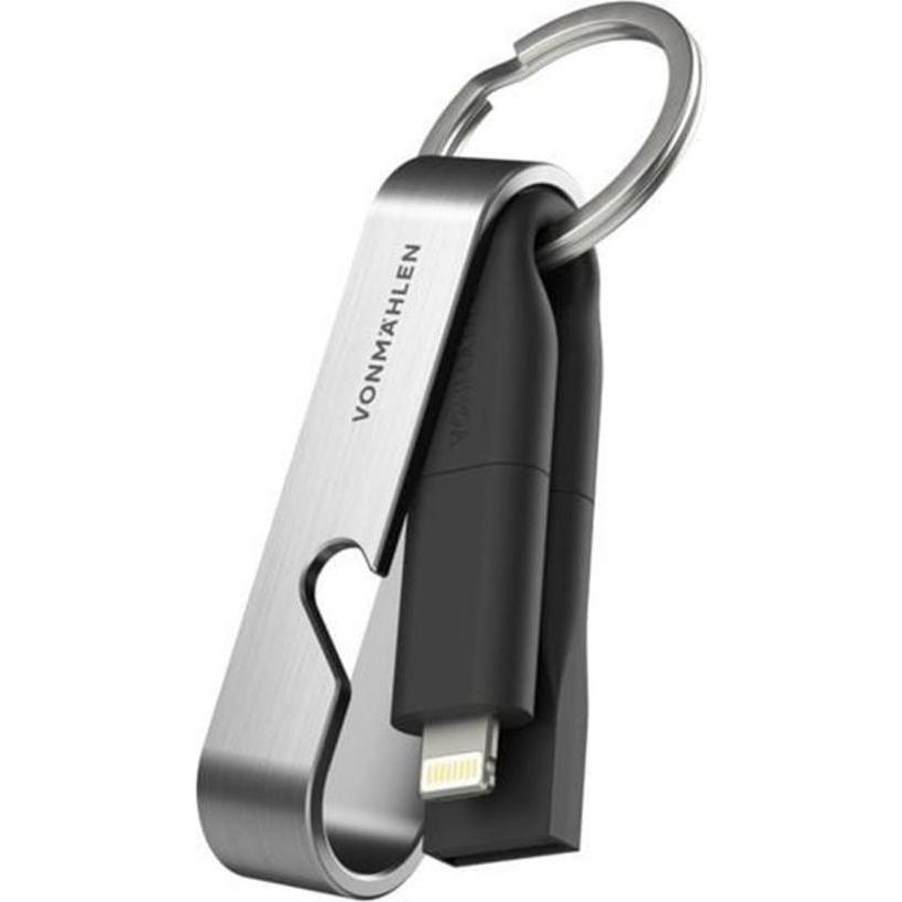 Vonmählen 6in1 Charging Cable High Six /Silver (0.06 m, USB 2.0), USB Kabel