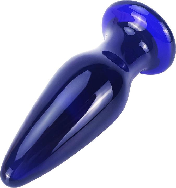 Actual product image ToyJoy Buttocks The Shining Glass Buttplug