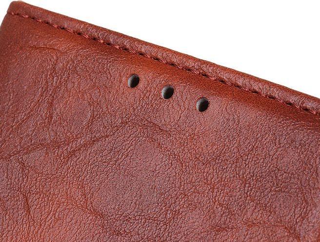 Actual product image MU Classic Crazy Horse IV Leather Bookcover Series (Nokia 3.4)