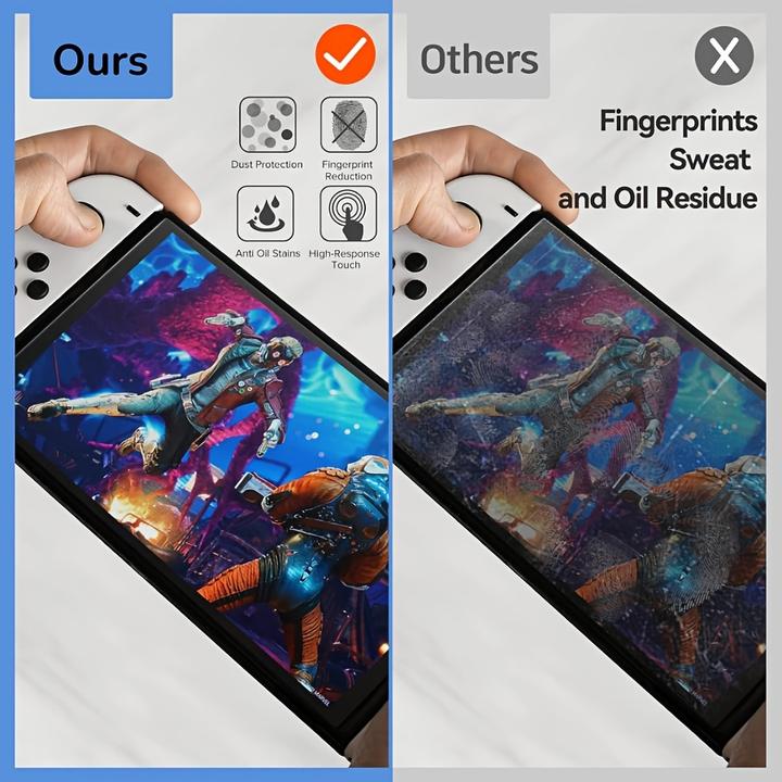 Produktbild PhoneLook 2er-Pack gehärtete Schutzglas-Folien für Nintendo Switch 2 (Switch 2)