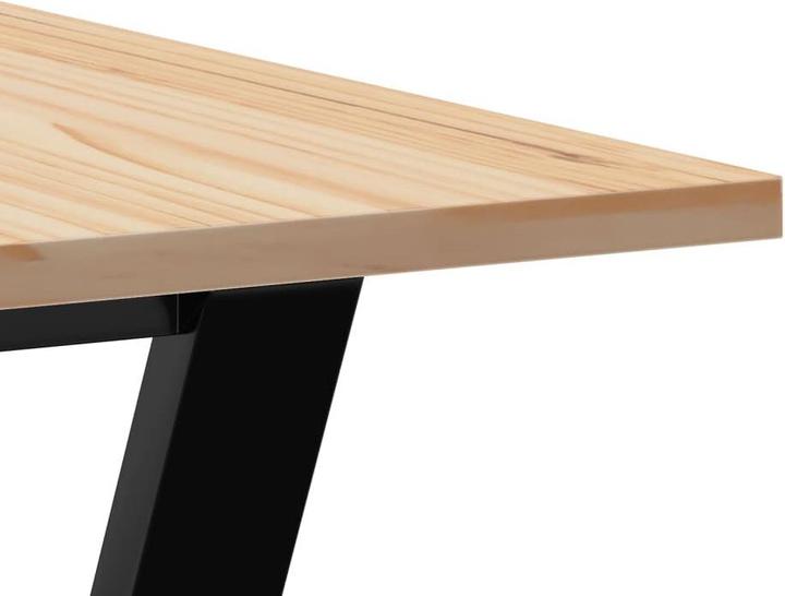 Produktbild vidaXL Esstisch Y-Gestell und Gusseisen (70 x 70 x 75 cm)