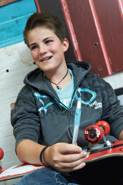 Produktbild STABILO EASYoriginal Graffiti Tintenroller (Blau)