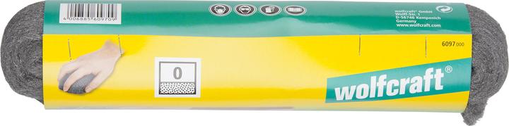 Produktbild wolfcraft 1 Stahlwolle Körnung 0, 200g (0)