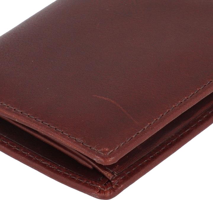 Actual product image Leonard Heyden Roma wallet leather 8.5 cm