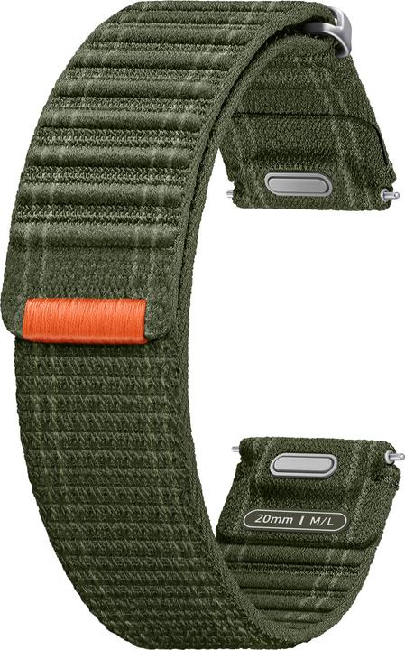 Image du produit Samsung Bande de tissu (20 mm, Nylon / plastique, Galaxy Watch 4, Galaxy Watch 7, Galaxy Watch6, Galaxy Watch 5)