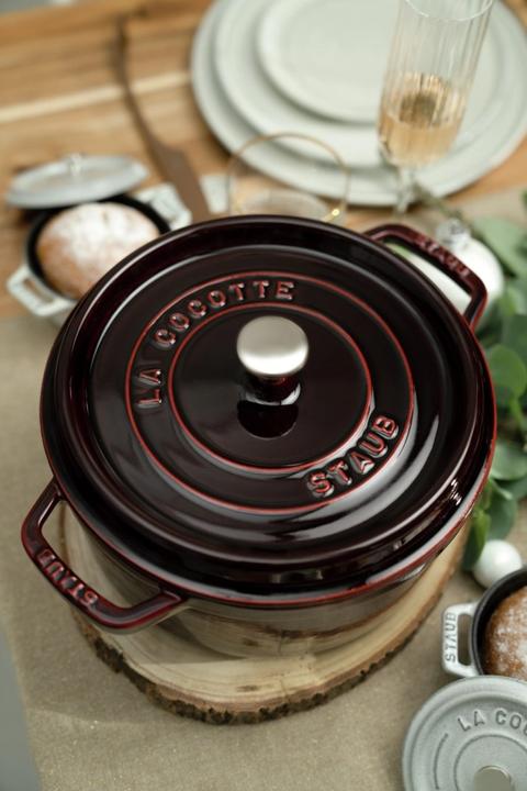 Produktbild Staub Cocotte (24 cm, Bräter + Schmortopf, Gusseisen)