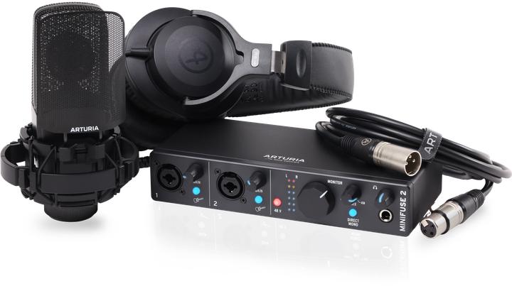 Image du produit Arturia MiniFuse Recording Pack Black