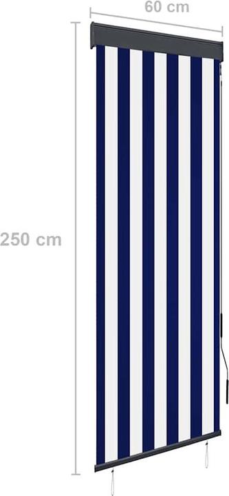 Actual product image vidaXL Aussenrollo (80 x 250 cm)