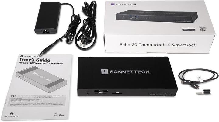 Produktbild Sonnet Echo 20 Thunderbolt 4 SuperDock (Thunderbolt, 20 Ports)