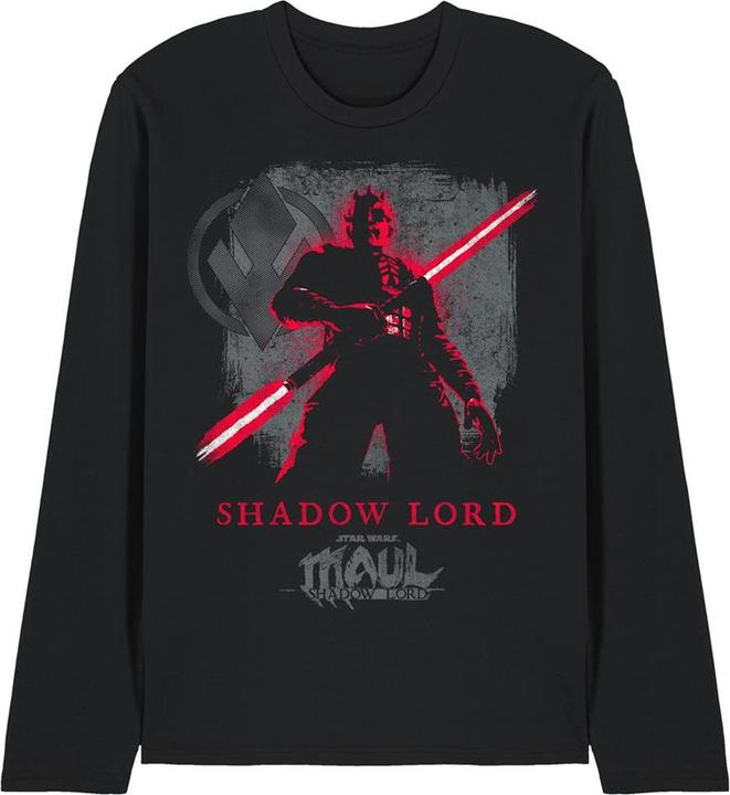 Produktbild Star Wars Dark Side Sith TShirt Langärmlig (S)