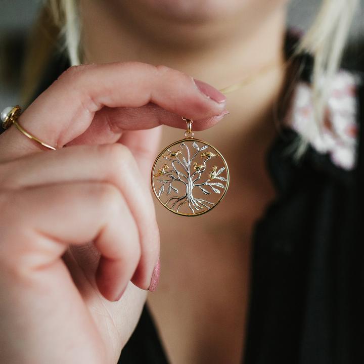 Produktbild Julie Julsen Halskette Lebensbaum (Silber 925, 60 cm)