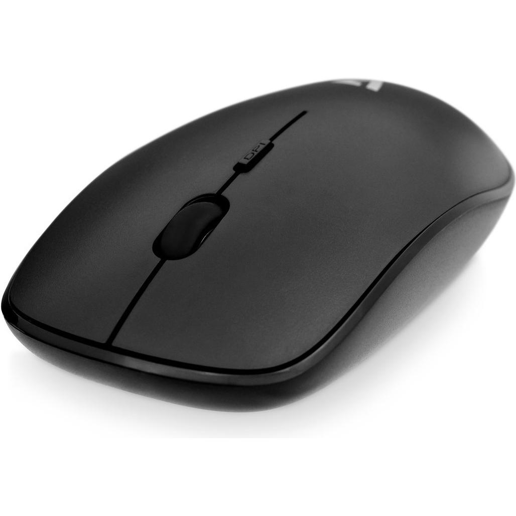 Thumbnail - V7 MW200-1E (Kabellos), Maus, Schwarz