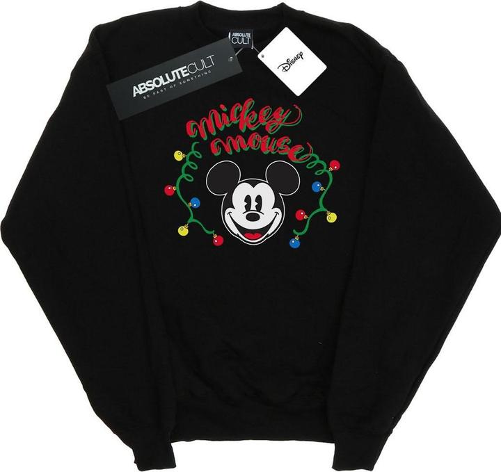 Produktbild Disney Mickey Mouse Christmas Light Bulbs Sweatshirt (3XL)
