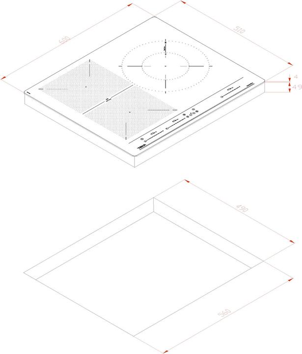 Actual product image Teka IZF 65320 BK MSP