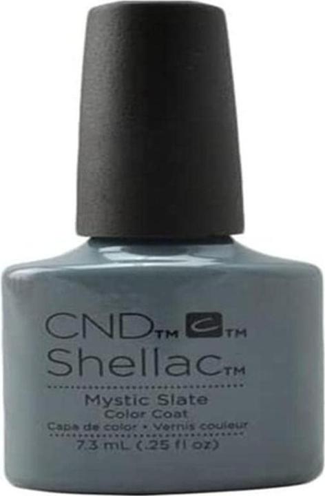 Immagine prodotto CND Shellac - Cappotto di colore Mystic Slate (Blu, Grigio, Vernice UV gel)