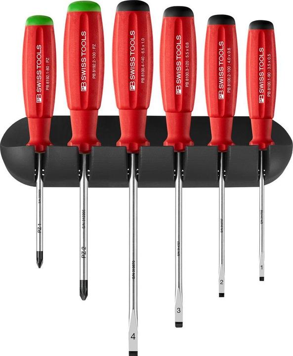 Produktbild PB Swiss Tools Schraubenziehersätze (Pozidriv-Kreuzschlitz (PZ), Schlitzschrauben)