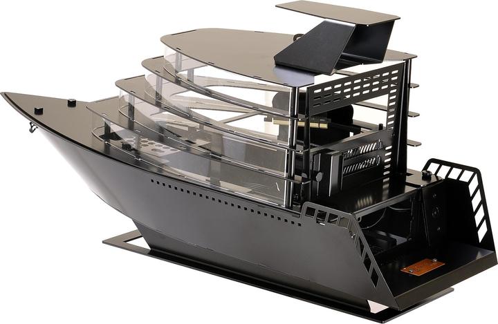 Produktbild Lian-Li PC-Y6B Odyssey Yacht Mini-ITX Gehäuse (Mini-ITX)