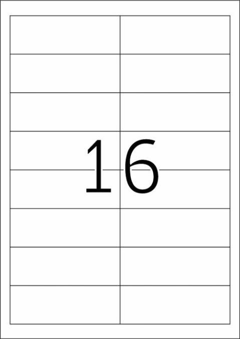 Produktbild HERMA Universal Etiketten A4