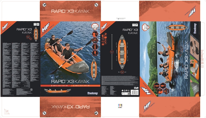 Produktbild Bestway 65132 / 24 (381 cm, 3 Pers.)