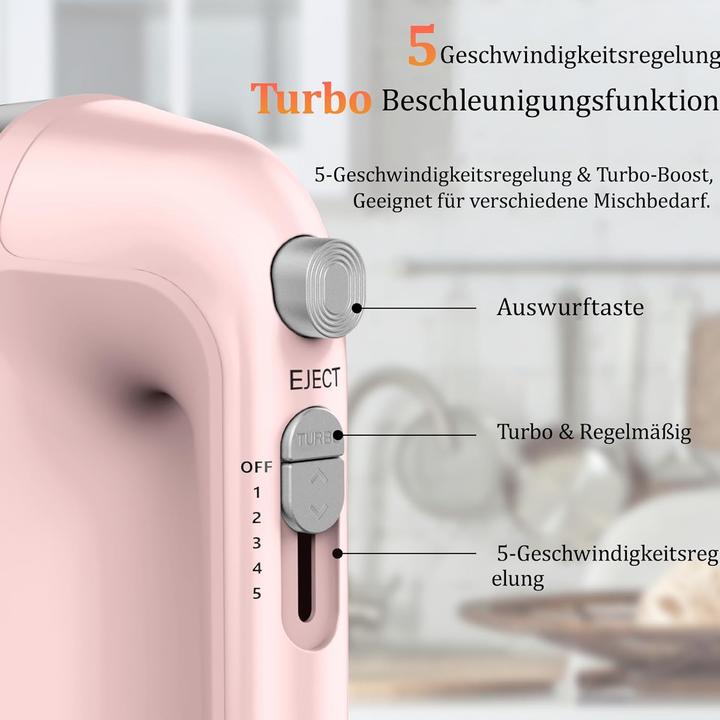 Image du produit Haooair Handmixer mit Zubehör (450 W)